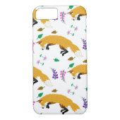 Fox Pattern Case-Mate iPhone Case (Achterkant)
