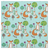 Fox Pattern Stof (Swatch)