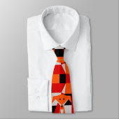 Fox Pattern Stropdas (Gebonden)