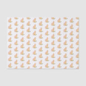 Fox Pattern Wrapping Paper Tissue Tissuepapier (Voorkant)