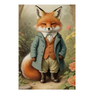 Fox Perfect Poster