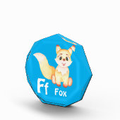 Fox personaliseer ABC: Letter F - Jouw namen toevo Fotoblokken (Rechts)