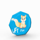 Fox personaliseer ABC: Letter F - Jouw namen toevo Fotoblokken (Links)