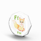 Fox personaliseer ABC: Letter F - Jouw namen toevo Fotoblokken (Rechts)