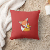Fox Pillow Woodland mama Fox Cushion Kussen (Deken)