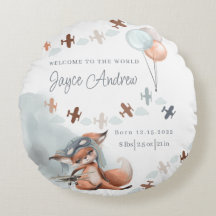 Fox Pilot Birth Stat Sierkussen