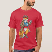 Fox Pirate Hook hand T-shirt (Voorkant)