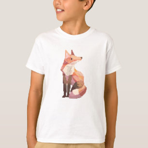 Fox pixel art t-shirt
