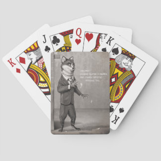 Fox Poker Cards via fiets Speelkaarten