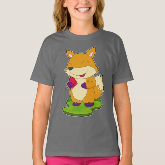 Fox Poker-kaarten T-shirt (Voorkant)