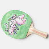 Fox pongbal tafeltennisbatje (Zijkant)