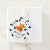 Fox - Pop het! Als ze poppen! Bedankjes Labels (In situ)