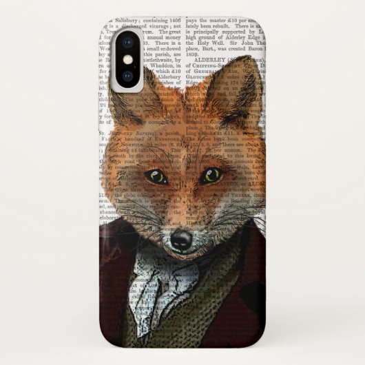 Fox Portrait 2 Case-Mate iPhone Case (Achterkant)