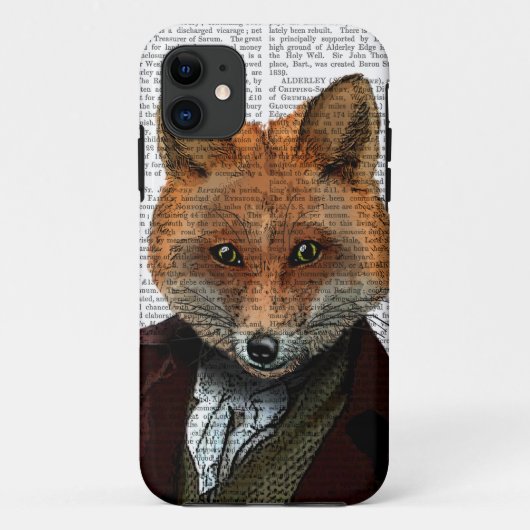 Fox Portrait 2 Case-Mate iPhone Case (Achterkant)