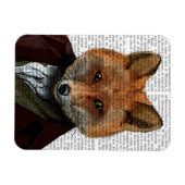 Fox Portrait 2 Magneet (Horizontaal)