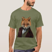 Fox Portrait 2 T-shirt (Voorkant)