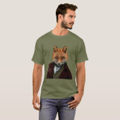 Fox Portrait 2 T-shirt (Voorkant volledig)