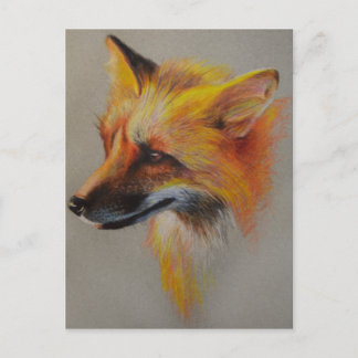 Fox Portrait Briefkaart