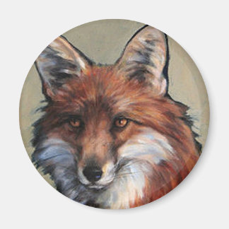 Fox Portrait Magneet