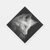 Fox Portrait Napkins Servet (Hoek)