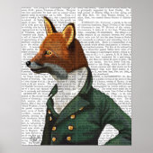 Fox Portrait Poster (Voorkant)