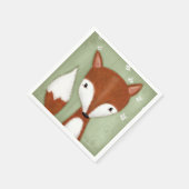 Fox Portrait Servet (Hoek)