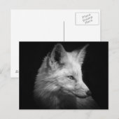 Fox Portret Briefkaart (Voorkant / Achterkant)