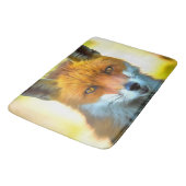 Fox Portret Realistic Wildlife Art Badmat (Gekanteld)