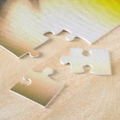 Fox Portret Realistic Wildlife Art Legpuzzel (Zijkant)