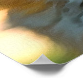 Fox Portret Realistic Wildlife Art Poster (Hoek)