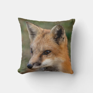 Fox Portret Sierkussen