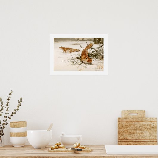 Fox Poster (Keuken)
