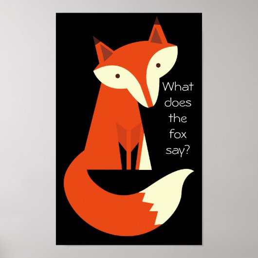 Fox Poster (Voorkant)