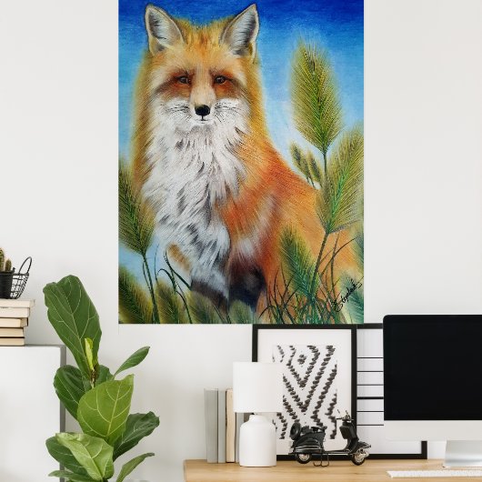 Fox Poster (Thuiskantoor)