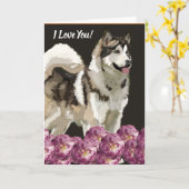 Fox Poster aangepaste tekst Briefkaart (Gele Bloem)