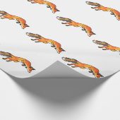 Fox Pounce Cadeaupapier (Hoek)
