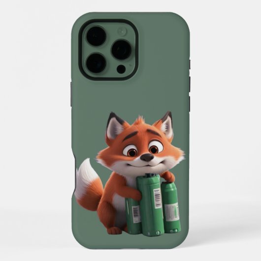Fox Power Load iPhone Hoesje (Achterkant)