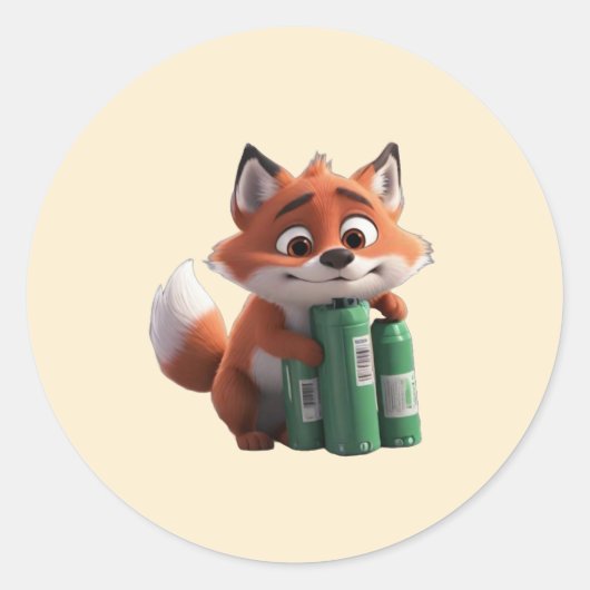 Fox Power Load Sticker (Voorkant)