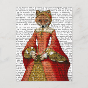 Fox Queen 2 Briefkaart