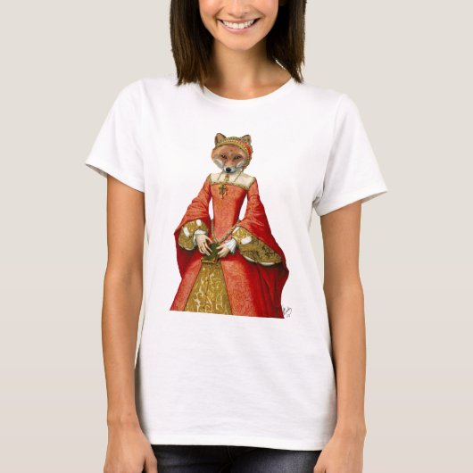 Fox Queen 2 T-shirt (Voorkant)