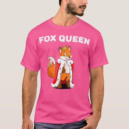 Fox Queen Girls Fox T-shirt (Voorkant)