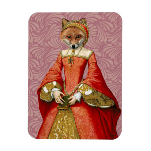 Fox Queen Magneet