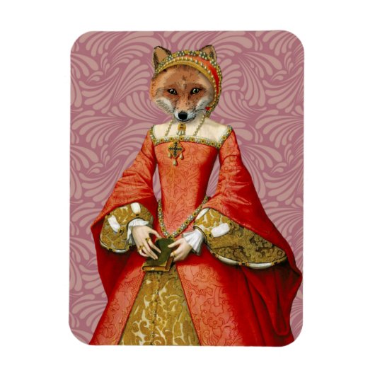 Fox Queen Magneet (Verticaal)