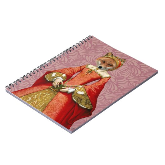 Fox Queen Notitieboek (Linkerzijde)