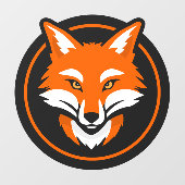 Fox Raamsticker (Vel)