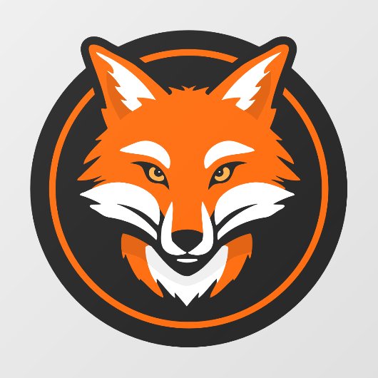 Fox Raamsticker (Vel)