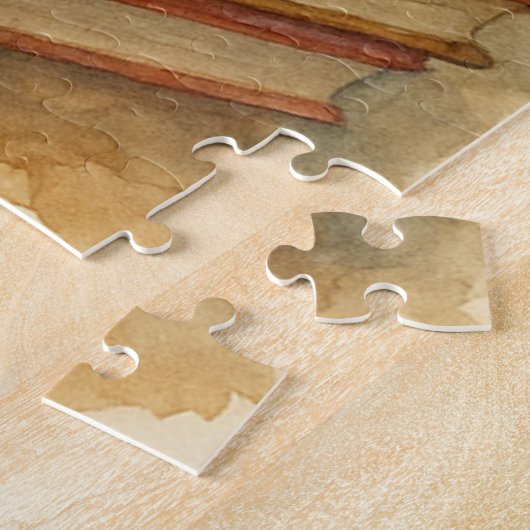 Fox Reading Nook Legpuzzel (Zijkant)