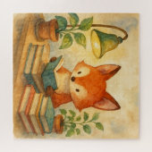 Fox Reading Nook Legpuzzel (Horizontaal)