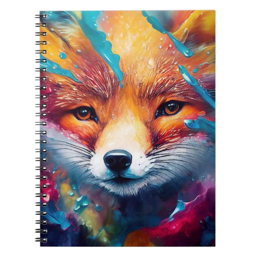 Fox Red Fox Animal Discovery Adventure Natuur Notitieboek (Voorkant)
