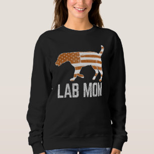 Fox Red Lab Moeder Labrador Retriever Vintage Retr Trui
